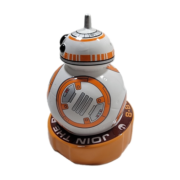STAR WARS BB-8 DROID CERAMIC PIGGY BANK Join the Resistance BB8 Fab - Picture 4 of 7